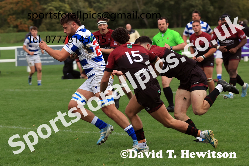 Tynedale v Rossendale, 2025 Tynedale Park, Corbridge, October 4th. Photo: David T. Hewitson/Sports for All Pics